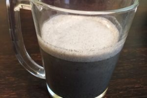 Black Sesame Latte to Improve Fertility