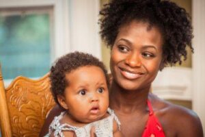 Woman with Baby
